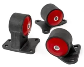 Innovative Mounts B-Series Black Steel Mounts 85A Bushings Honda Prelude 1988-1991
