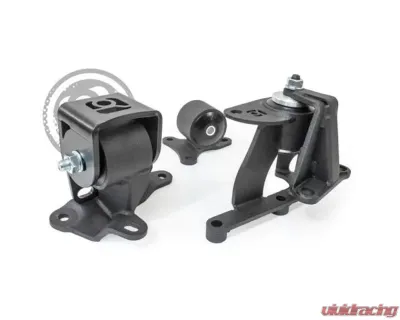 Innovative Mounts H-Series Black Steel Mounts 75A Bushings Honda Prelude 1988-1991 - 29152-75A