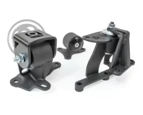 Innovative Mounts H-Series Black Steel Mounts 85A Bushings Honda Prelude 1988-1991