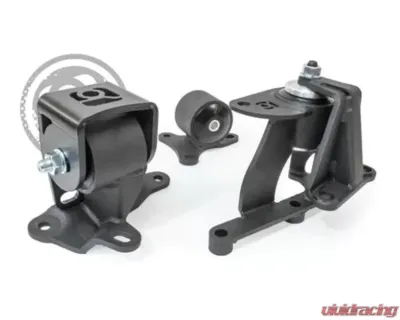 Innovative Mounts H-Series Black Steel Mounts 85A Bushings Honda Prelude 1988-1991 - 29152-85A
