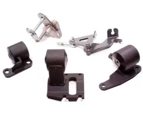 Innovative Mounts H-Series Black Steel Mounts 60A Bushings Acura Integra 1990-1993