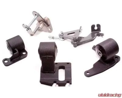 Innovative Mounts H-Series Black Steel Mounts 60A Bushings Acura Integra 1990-1993 - 29354-60A
