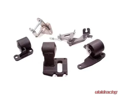 Innovative Mounts H-Series Black Steel Mounts 75A Bushings Acura Integra 1990-1993 - 29354-75A