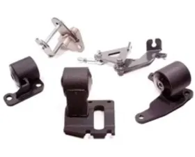 Innovative Mounts H-Series Black Steel Mounts 85A Bushings Acura Integra 1990-1993