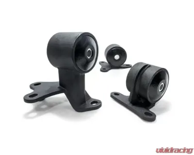 Innovative Mounts F-Series Black Steel Mounts 85A Bushings Auto to Manual Honda Accord 1990-1993 29358-85A - 29358-85A