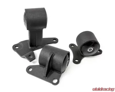 Innovative Mounts F-Series/H-Series Black Steel Mounts 75A Bushings Honda Prelude 1992-1996 - 29650-75A