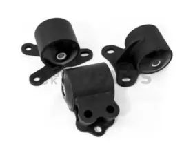 Innovative Mounts B-Series Black Steel Mounts 85A Bushings Auto Trans 3 Bolt Acura Integra 1994-2001