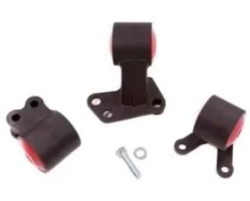 Innovative Mounts B-Series Black Steel Mounts 95A Bushings Auto to Manual Hydro Acura Integra 1994-2001