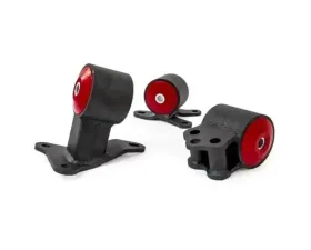 Innovative Mounts B-Series Black Steel Mounts 75A Bushings Auto to Manual Cable Acura Integra 1994-2001