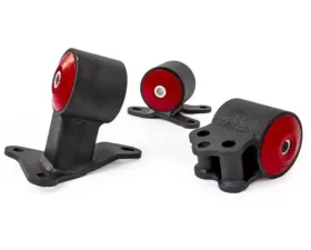 Innovative Mounts B-Series Black Steel Mounts 85A Bushings Auto to Manual Cable Acura Integra 1994-2001