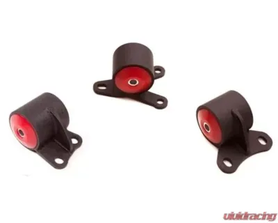 Innovative Mounts B-Series Black Steel Mounts 60A Bushings Auto Trans Acura Integra 1994-2001 - 40156-60A