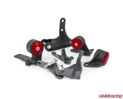 Innovative Mounts D-Series Black Steel Mounts 60A Bushings 92+ Engine Hydro Conversion Honda Civic 1988-1991 - 49152-60A
