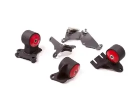 Innovative Mounts B-Series Black Steel Mounts 60A Bushings Cable to Hydro Conversion Acura Integra 1990-1993 49351-60A