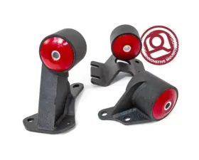 Innovative Mounts B-Series Black Steel Mounts 75A Bushings Auto to Manual Cable Acura Integra 1990-1993