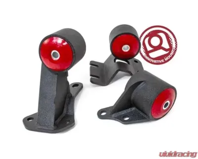 Innovative Mounts B-Series Black Steel Mounts 85A Bushings Auto to Manual Cable Acura Integra 1990-1993 - 49354-85A