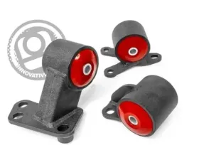 Innovative Mounts B-Series Black Steel Mounts 60A Bushings Auto to Manual Hydro 2 Bolt Acura Integra 1994-2001