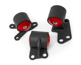 Innovative Mounts B-Series Black Steel Mounts 95A Bushings Auto to Manual Hydro 2 Bolt Acura Integra 1994-2001