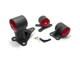 Innovative Mounts B/D Series Black Steel Mounts 60A Bushings Auto to Manual Cable 2 Bolt Honda Civic 1992-1995