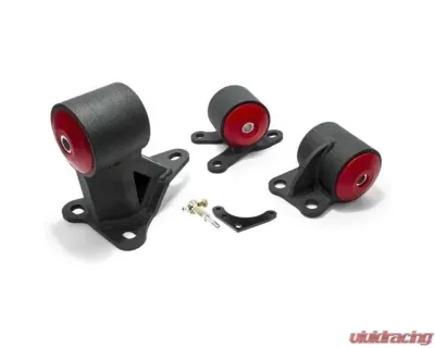 Innovative Mounts B-Series Black Steel Mounts 60A Bushings Cable Conversion 2 Bolt Acura Integra 1994-2001 - 49553-60A