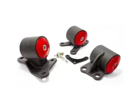 Innovative Mounts B-Series Black Steel Mounts 75A Bushings Cable Conversion 2 Bolt Acura Integra 1994-2001