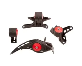Innovative Mounts Black Steel Mounts 75A Bushings Lotus Evora 2010-2015