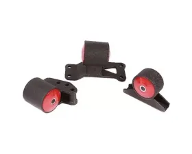 Innovative Mounts Black Steel Mounts 85A Bushings Mitsubishi Evolution 2003-2006