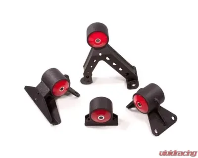 Innovative Mounts Black Steel Mounts 75A Bushings Mitsubishi Evolution 2007-2013 - 70750-75A