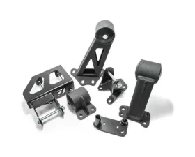 Innovative Mounts J-Series Black Steel Mounts 75A Bushings Acura Integra 1994-2001