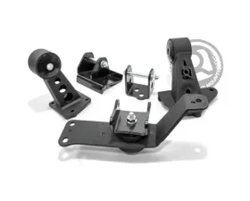 Innovative Mounts K-Series Black Steel Mounts 85A Bushings Honda S2000 2000-2009