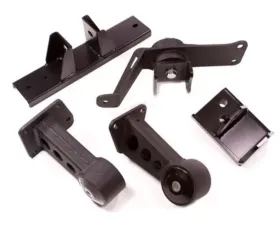 Innovative Mounts K-Series Black Steel Mounts 95A Bushings K24 Engine Honda S2000 2000-2009