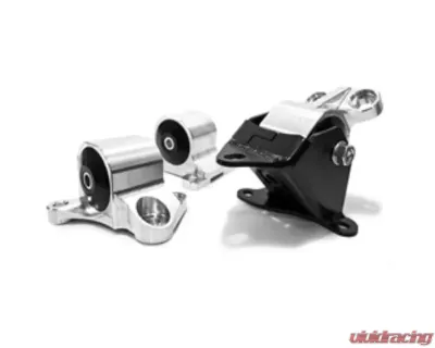 Innovative Mounts B/D Series Black Aluminum Mounts 75A Bushings 2 Bolt Honda Civic 1996-2000 - B10050-75A-BA