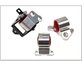 Innovative Mounts B/D Series Black Aluminum Mounts 85A Bushings 2 Bolt Honda Civic 1996-2000