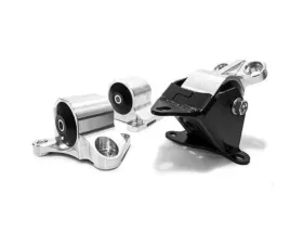 Innovative Mounts Aluminum Mounts Solid Bushings Black 2 Bolts Honda Civic 1996-2000