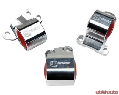 Innovative Mounts B/D Series Black Aluminum Mounts 75A Bushings 2 Bolt Honda Civic 1992-1995 - B19550-75A-BA