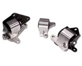 Innovative Mounts H-Series Silver Aluminum Mounts 85A Bushings Honda Civic 1996-2000