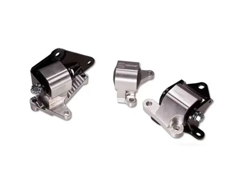 Innovative Mounts H-Series Silver Aluminum Mounts 95A Bushings Honda Civic 1996-2000 - B20050-95A