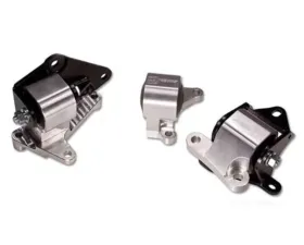 Innovative Mounts H-Series Black Aluminum Mounts Solid Bushings Honda Civic 1996-2000