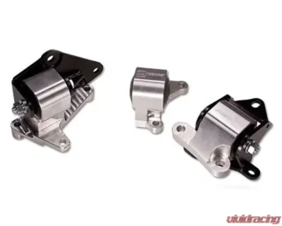 Innovative Mounts H-Series Black Aluminum Mounts Solid Bushings Honda Civic 1992-1995 - B29550-SOLID-BA