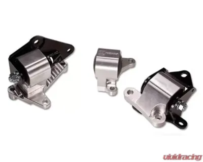 Innovative Mounts H-Series Silver Aluminum Mounts Solid Bushings Honda Civic 1992-1995 - B29550-SOLID