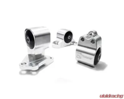 Innovative Mounts B/D Series Black Aluminum Mounts 60A Bushings Auto to Manual Hydro Honda Civic 1992-1995 - B40152-60A-BA
