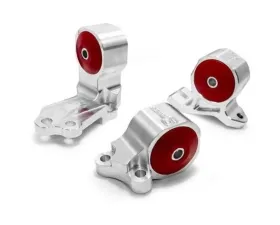 Innovative Mounts B-Series Black Aluminum Mounts 60A Bushings Cable to Hydro Conversion Honda Civic 1988-1991