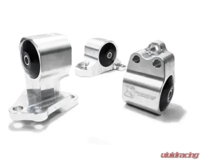 Innovative Mounts B-Series Black Aluminum Mounts 75A Bushings Cable to Hydro Conversion Honda Civic 1988-1991 - B49150-75A-BA