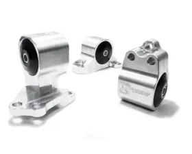 Innovative Mounts  B-Series Black Aluminum Mounts Solid Bushings Cable to Hydro Conversion Honda Civic 1988-1991