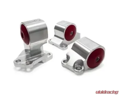 Innovative Mounts B/D Series Black Aluminum Mounts 60A Bushings Auto to Manual Hydro Honda Civic 1992-1995 - B49550-60A-BA