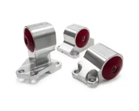 Innovative Mounts B/D Series Black Aluminum Mounts 75A Bushings Auto to Manual Hydro Honda Civic 1992-1995