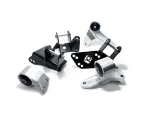 Innovative Mounts K-Series Black Aluminum Mounts 95A Bushings Honda Civic 1996-2000