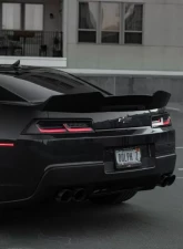 StreetFighterLA Rear Spoiler Carbon Fiber Chevrolet Camaro Gen 5 2014-2015                                     - SFXLA-CAMRO051415-SPLCBN - Image 2