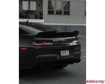 StreetFighterLA Rear Spoiler Carbon Fiber Chevrolet Camaro Gen 5 2014-2015 - SFXLA-CAMRO051415-SPLCBN