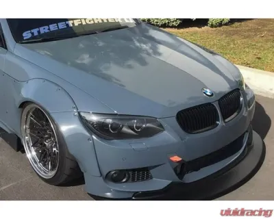 StreetFighterLA Front Lip Carbon Fiber BMW 3 Series E92 Coupe 2011-2013 - SFXLA-E92-FLCBN