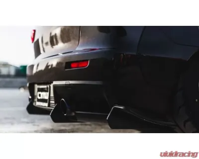 StreetFighterLA Rear Diffuser FRP Mitsubishi EVO X 2008-2015 - SFXLA-EVOX-DIFF-FRP